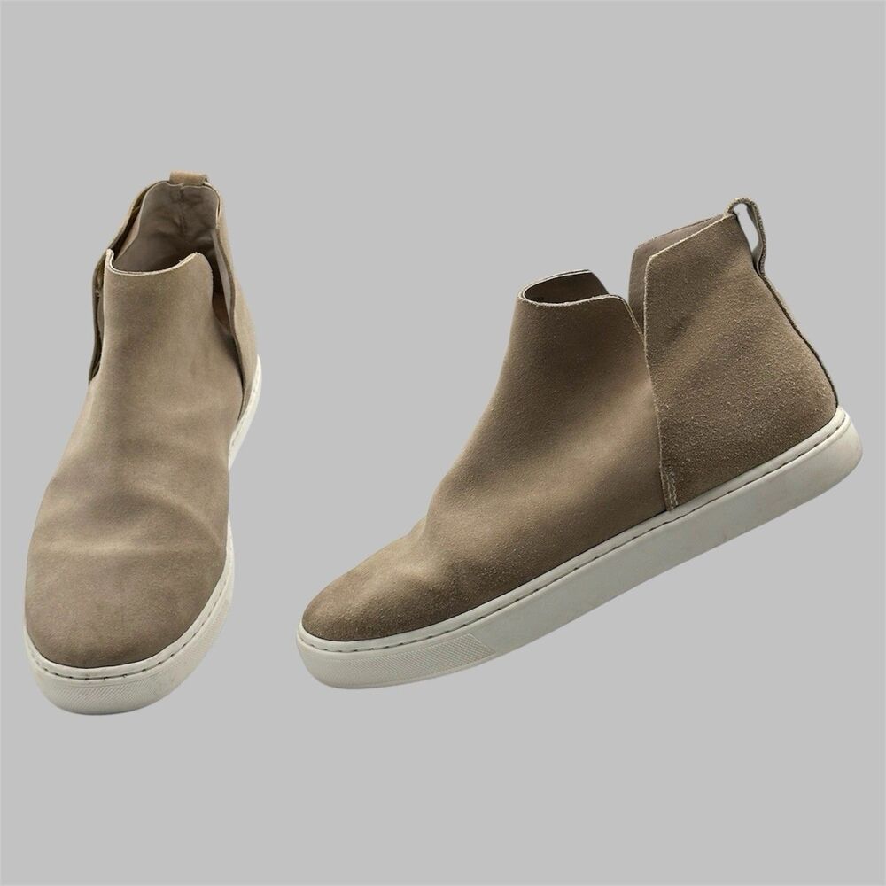 Birdies Falcon Ankle Boot Brown Suede Chelsea Sneaker Bootie Women’s Size 8.5